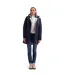 Doudoune Imperméable Unie À Capuche Ajustable Melissa Femme Bleu Marine Trespass-1