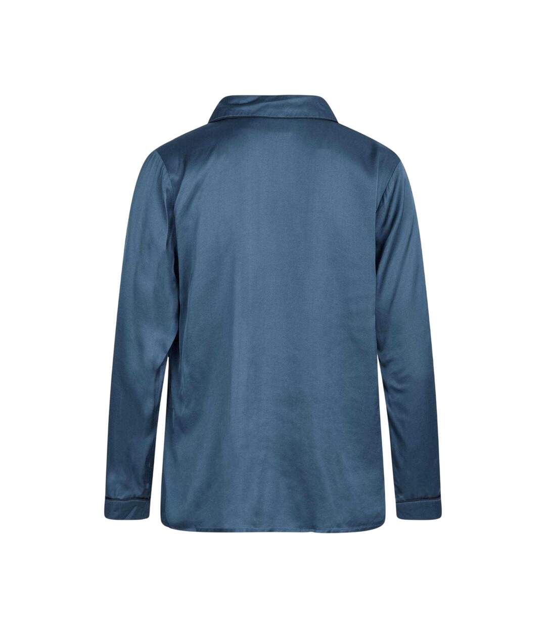 Womens/ladies Josephine Pyjama Top Ensign Blue CCDK Copenhagen-4