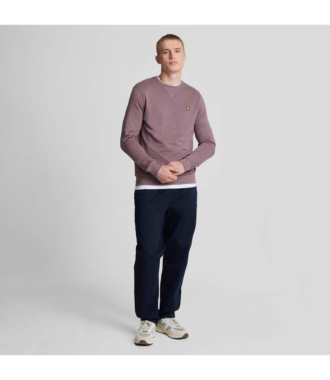 Sweat Homme Mauve Lyle & Scott-2