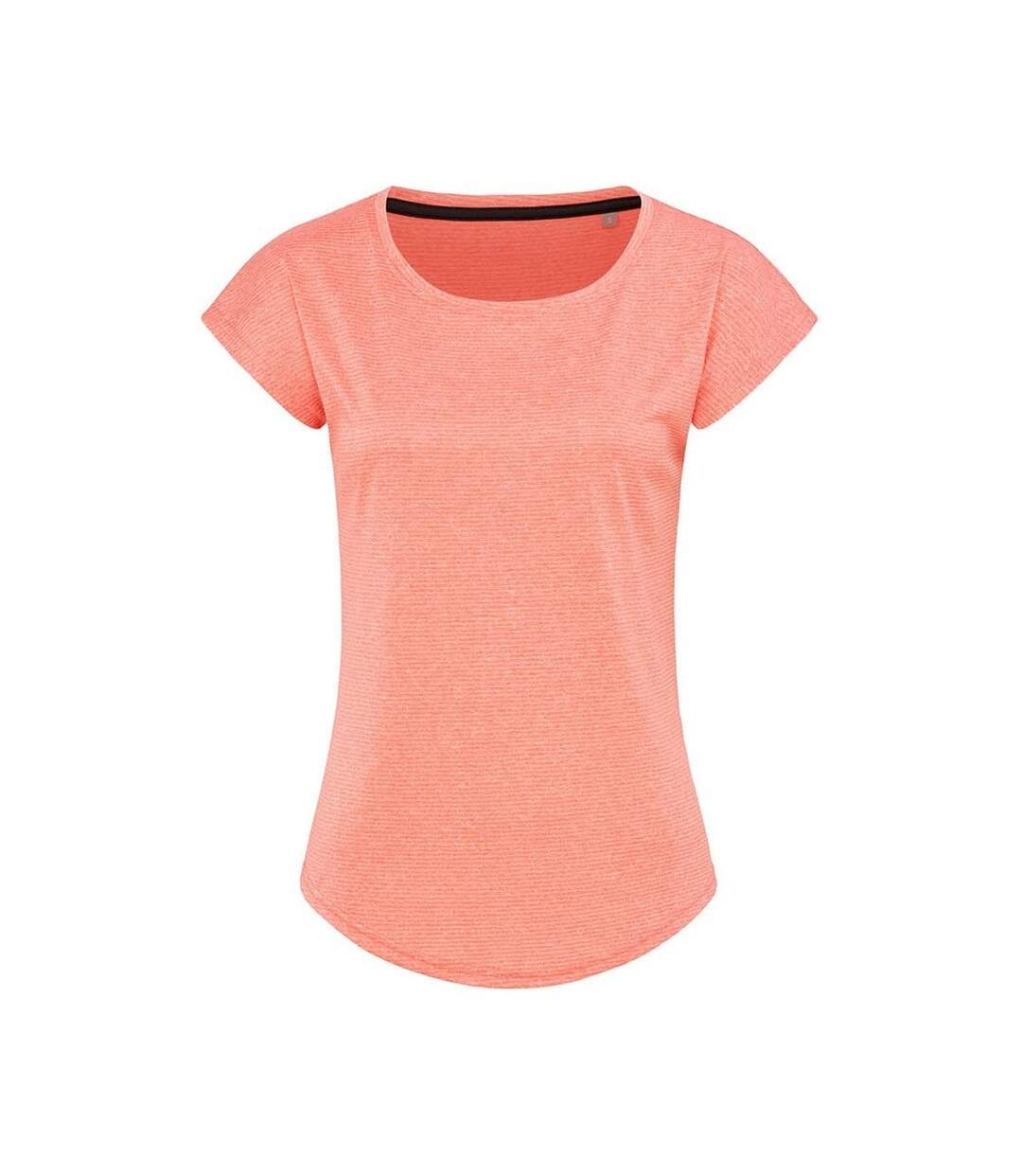 T-shirt sports t move femme corail Stedman-1