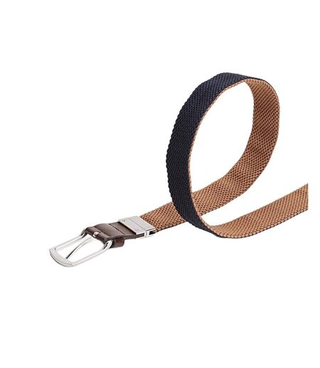 Ceinture marron/marine homme tommy hilfiger denton