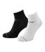 Lot De 10  Socquettes Adulte Blanc Noir New Balance-2
