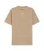 Unisex Adult Crew Neck Short-sleeved Competition T-shirt Medium Beige Hugo-2
