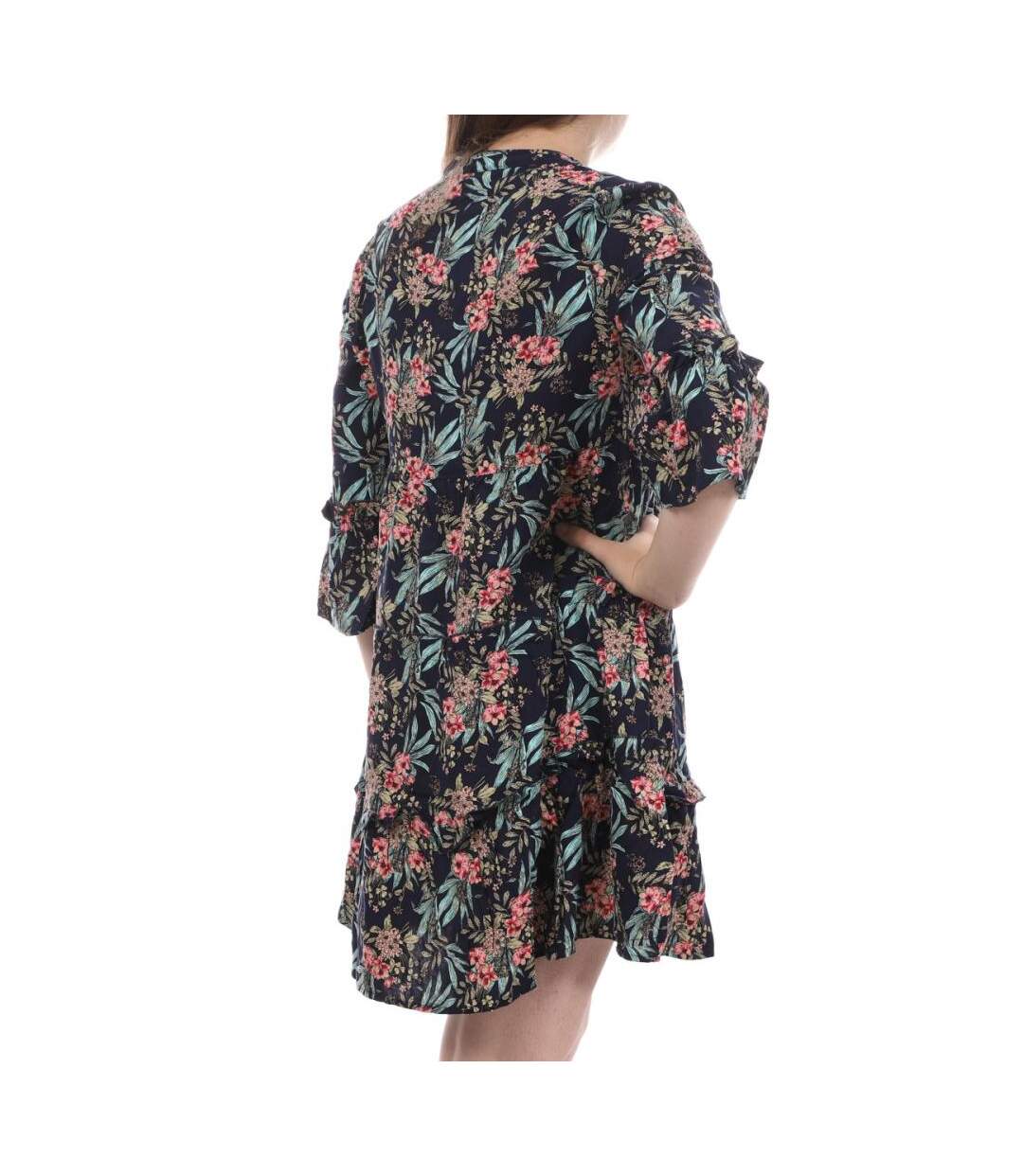 Robe Marine à fleurs Femme Vero Moda Easy - S-2