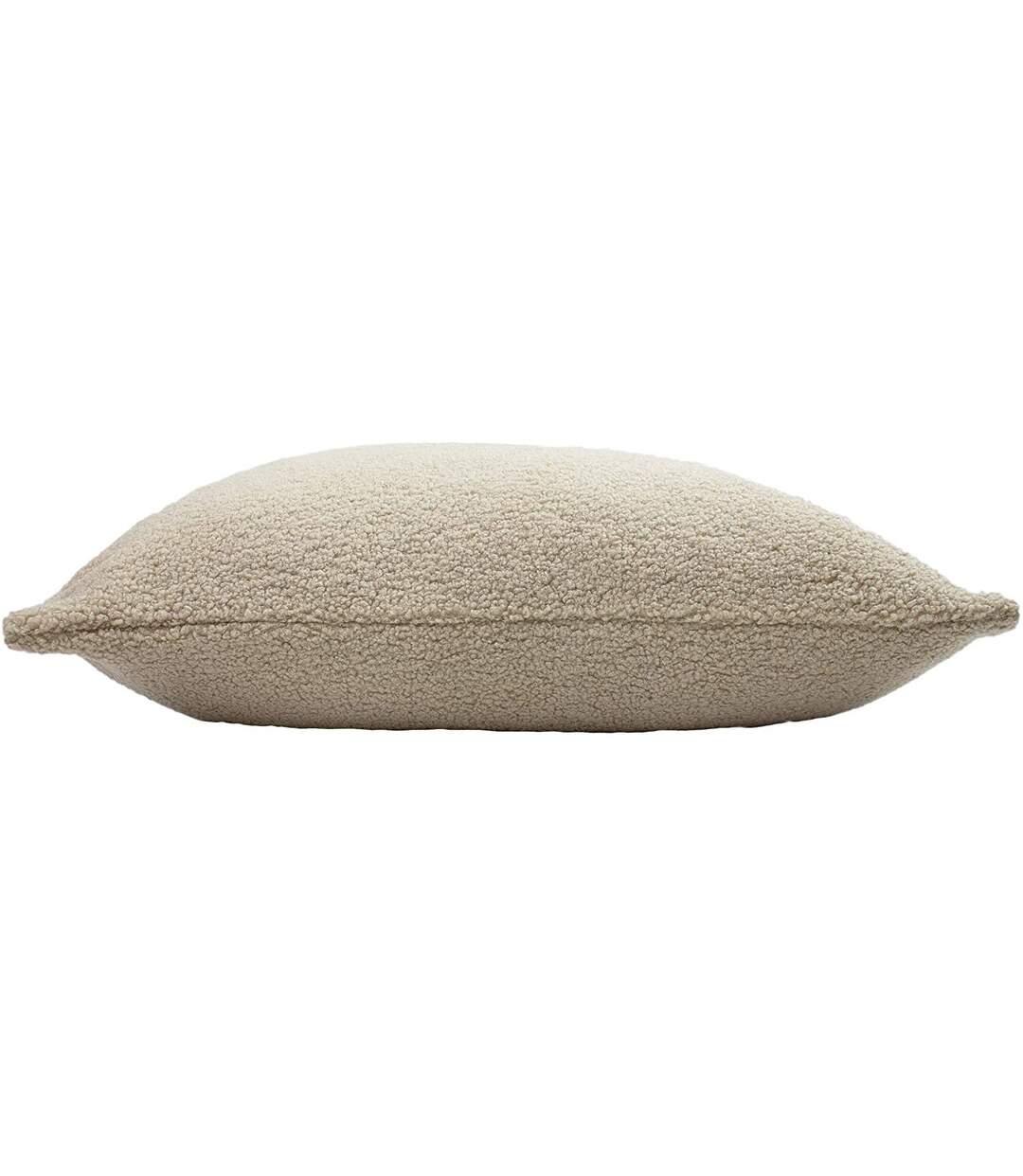 Malham fleece square cushion cover 50cm x 50cm latte Furn