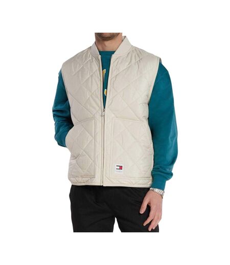 Veste Sans Manches Tommy Jeans Homme Beige Tommy Hilfiger