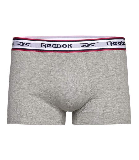 Lot De 3  Boxers Homme Noir Blanc Gris Reebok