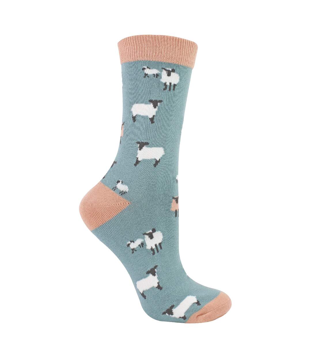 1 Pack Ladies Novelty Animal Patterned Bamboo Socks-1
