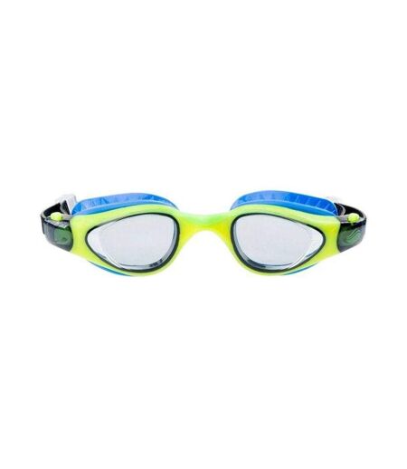 Lunettes De Natation Buzzard Adulte Noir Bleu Vert Aquawave
