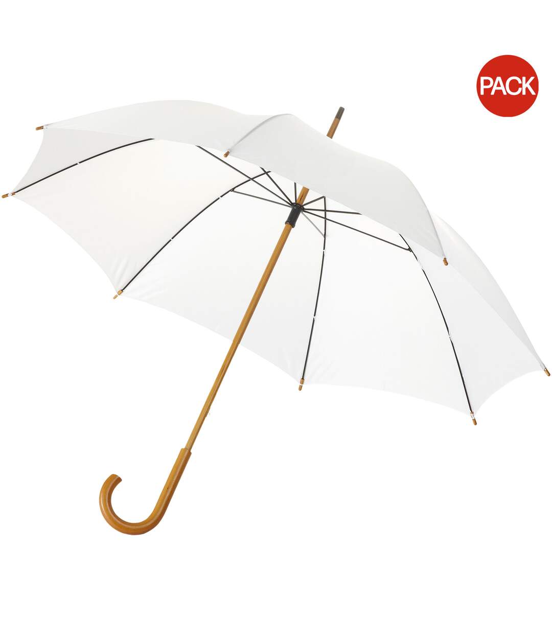 Parapluie jova 88 cm x 103 cm blanc Bullet-1