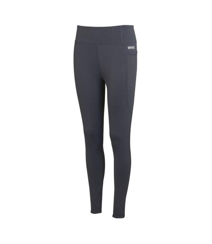 Legging holeen pro femme gris phoque Regatta