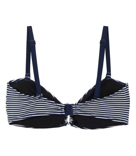 Haut de maillot de bain aceana femme bleu marine / blanc Regatta