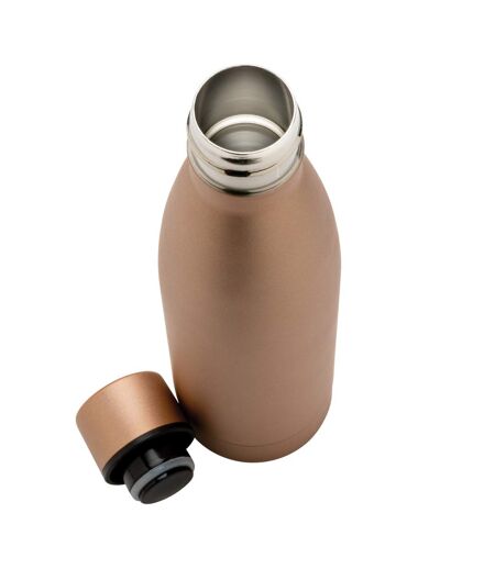 Recycled stainless steel 500ml thermal flask one size golden XD Collection