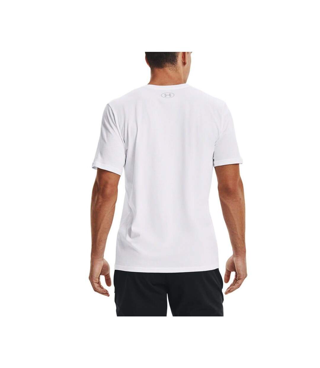 T-shirt sportstyle homme blanc Under Armour-4