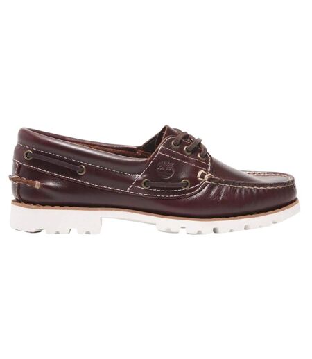 Mens Classic Leather Boat Shoes Brown Timberland