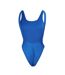 Maillot De Bain 1 Pièce Motif/style 3 Rayures Femme Bleu Adidas-2