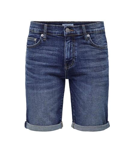 Short en Jean Bleu Foncé Homme ONLY & SONS Pim - XXL