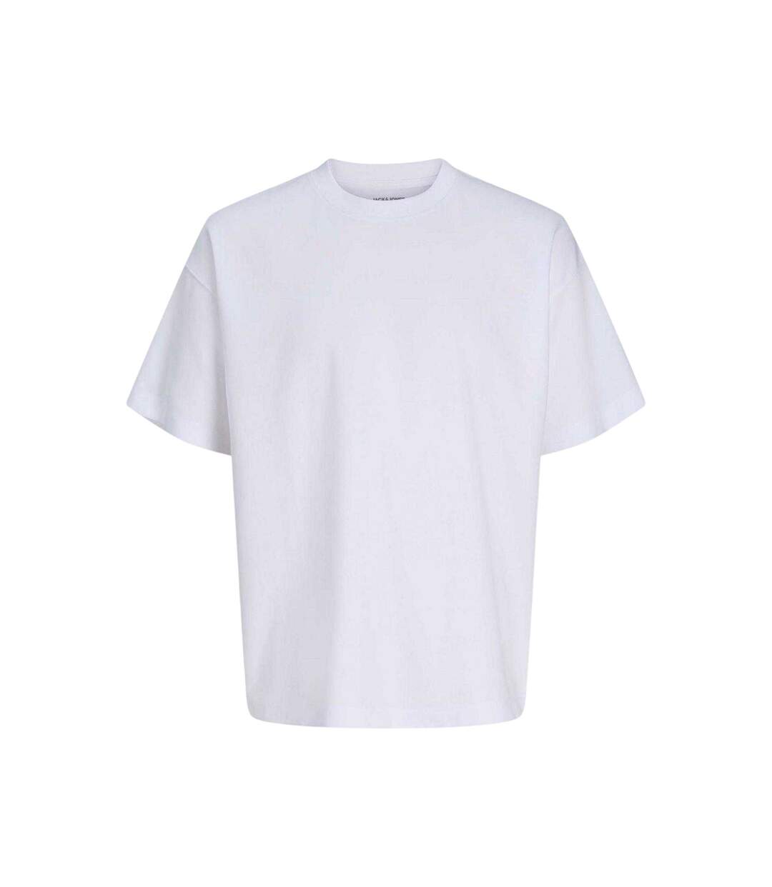 Mens Barron Crew Neck Oversized T-shirt White Jack And Jones-2