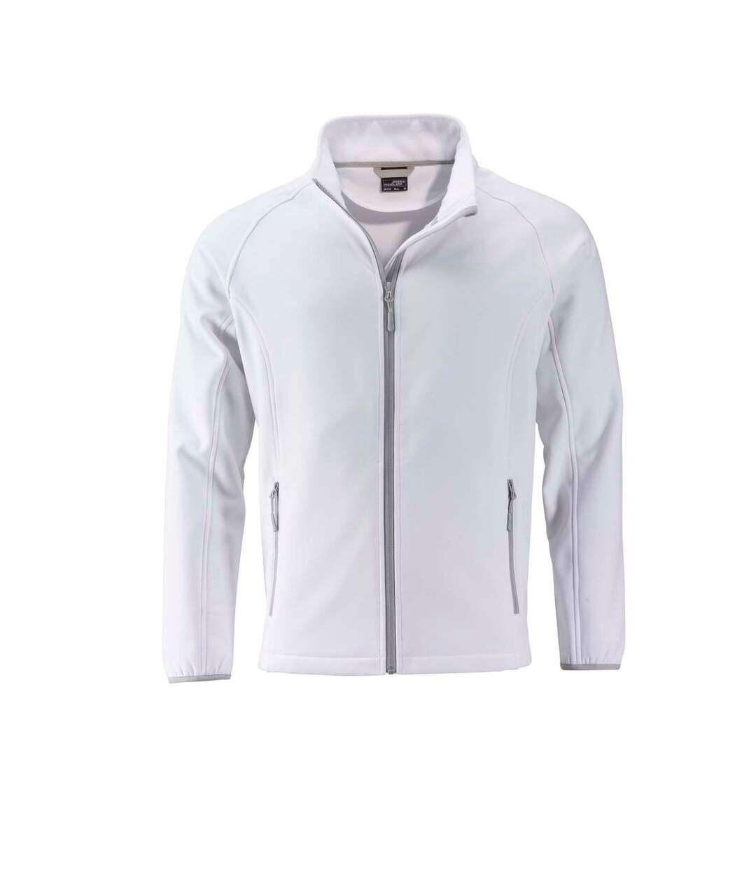 Veste softshell coupe-vent déperlante homme JN1130 - blanc