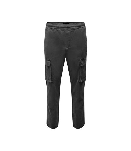 Pantalon cargo gris homme only & sons onscam linus - xs