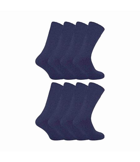 Paquet de 8 chaussettes de lit thermiques super douces pour hommes