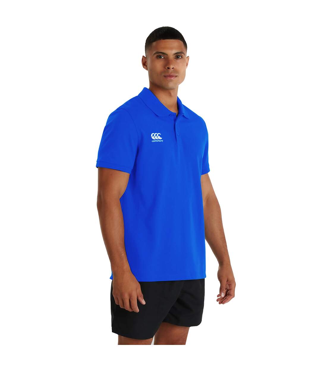 Waimak polo sport à manches courtes homme bleu roi Canterbury Canterbury