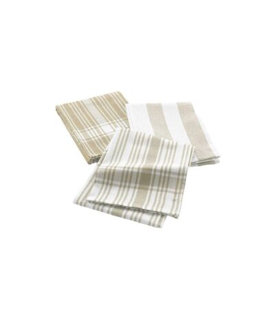 Lot de 3 Torchons Bayado 50x70cm Lin