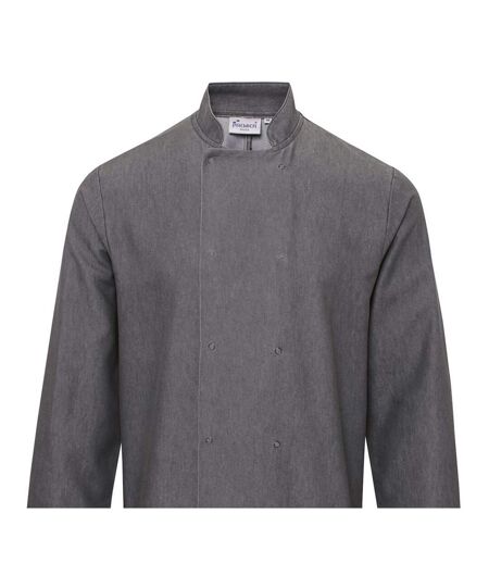 Veste de cuisinier adulte gris Premium