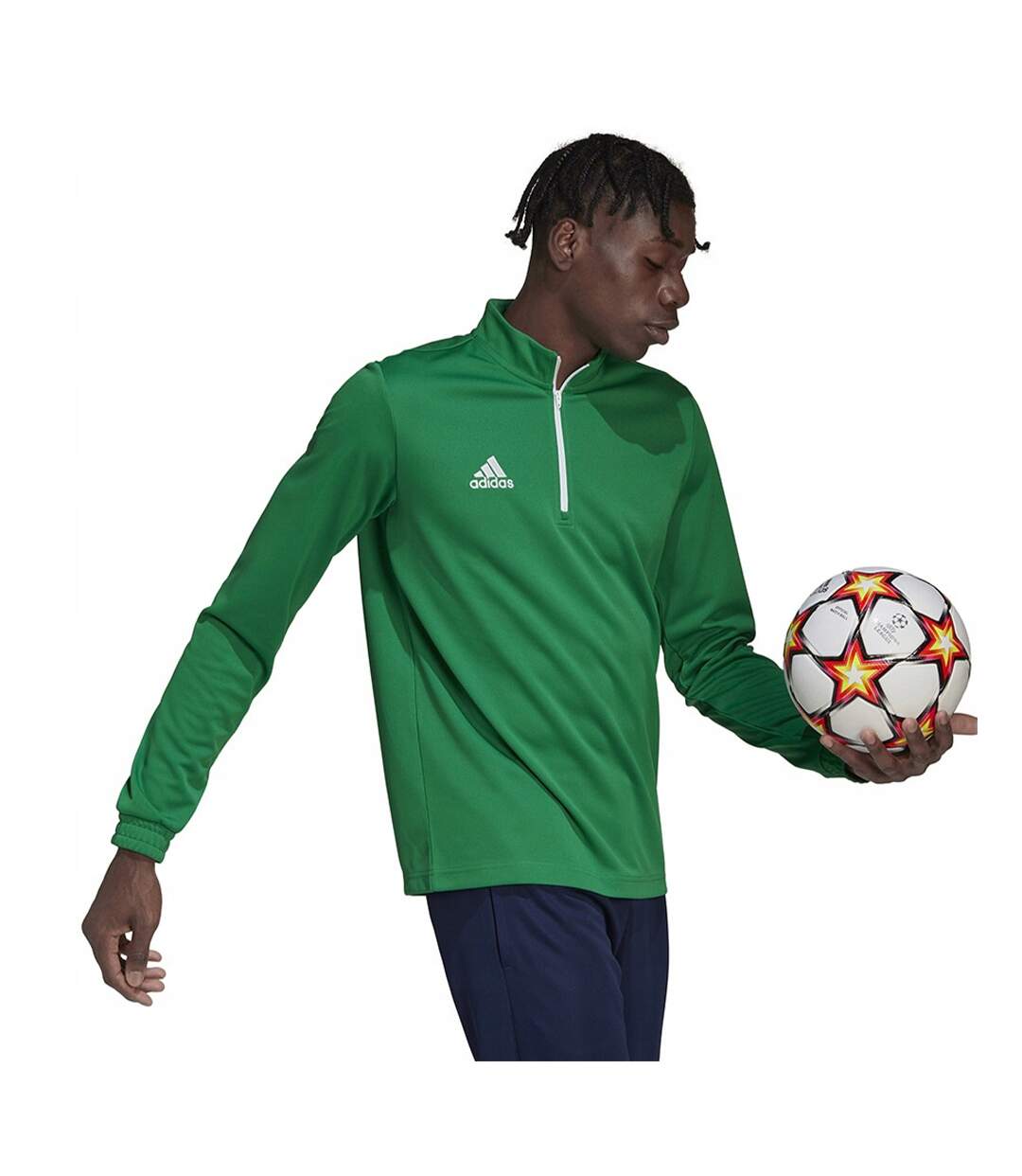 Haut De Survêtement Entrada Homme Vert Adidas-1