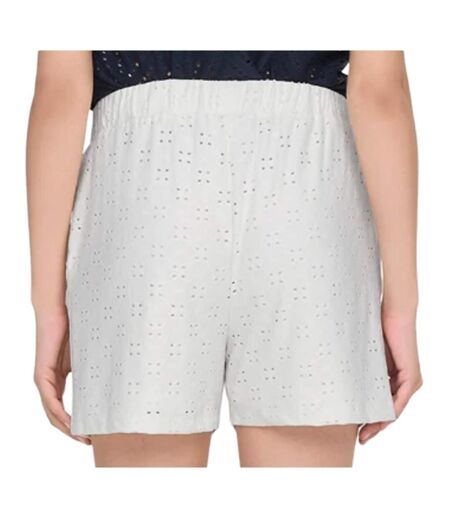 Short blanc femme jdy cathinka - m