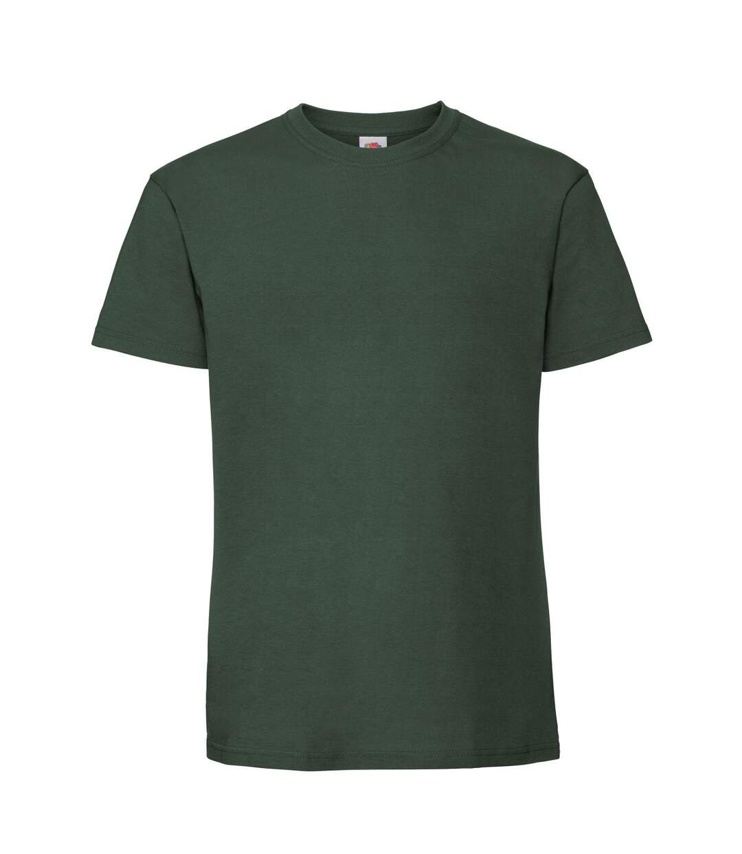T-shirt Hommes Vert Bouteille Fruit Of The Loom-1