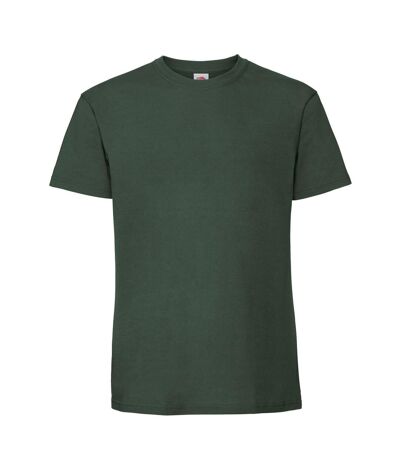 T-shirt Hommes Vert Bouteille Fruit Of The Loom