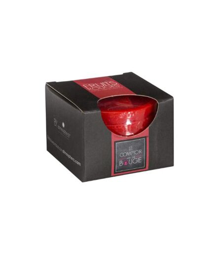 Lot de 5 Cires Parfumées à Brûler Etoile 45g Fruits Rouges