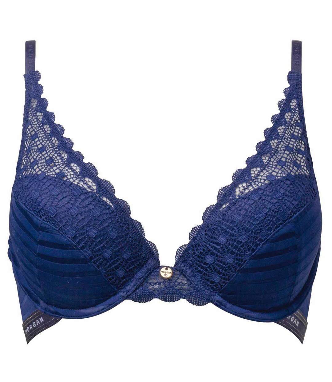 Soutien-gorge ampliforme bleu marine Lily