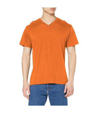 T-shirt Col V Homme Orange Stedman