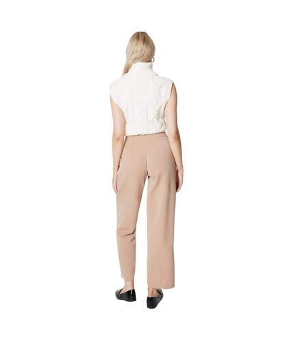 Pantalon femme brun clair Maine