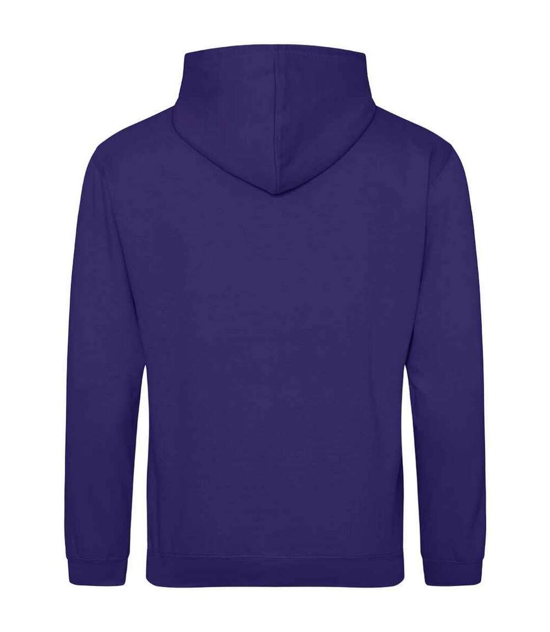 Sweat à capuche college adulte violet vif Awdis