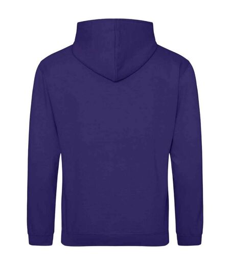 Sweat à capuche college adulte violet vif Awdis Awdis