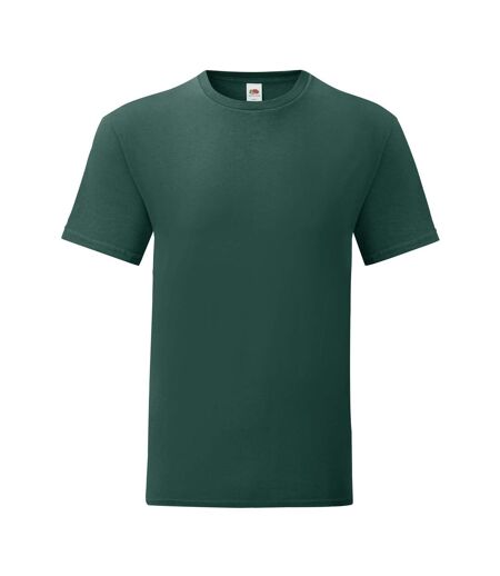 Fruit Of The Loom Mens Iconic T-Shirt (Forest Green)