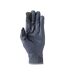 Gants D´équitation Adulte Bleu Marine Gris Foncé Hy-2
