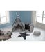 Tapis Déco Enfant Lovely Star 60x63cm Anthracite-2