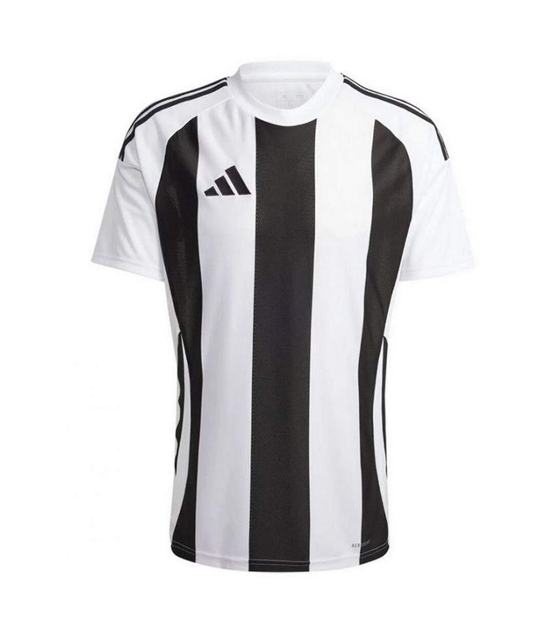 Maillot De Foot Style À Rayures Homme Blanc Noir Adidas-2