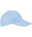 Casquette de baseball buzz unisexe bleu ciel SOLS