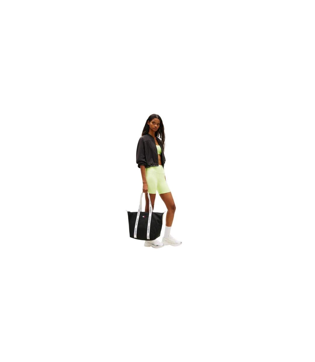 Womens/ladies Everyday Tote Bag One Size Black Tommy Jeans-1
