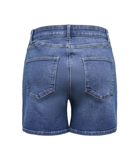 Short bleu moyen femme only carrie