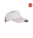 Lot de 2  casquettes unies adulte blanc Result-1