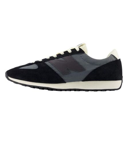 Unisex Adult Logo Suede Running Trainers White Castlerock New Balance