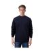 Sweat Uni Col Ras-du-cou Homme Bleu Marine Lyle & Scott-4