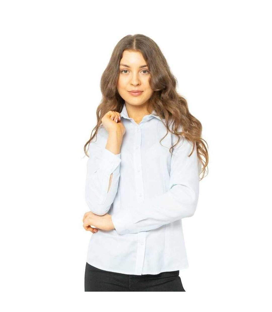 Chemisier Agnieszka Femme Bleu Di Selentino-2