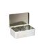 Boîte à Sucre en Morceaux Scandi 20cm Blanc-2